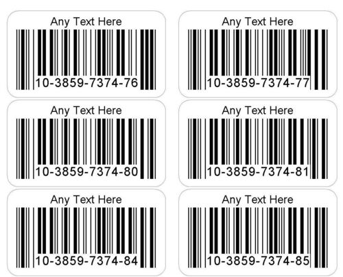 Custom Barcode Labels