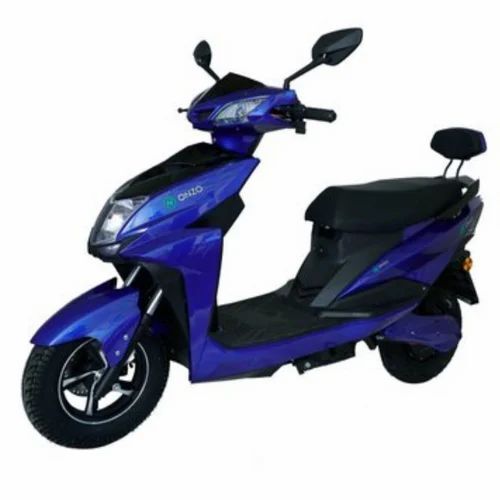 E Scooty - New Two Seater, Blue Color | Low Price, Minimal Maintenance Required