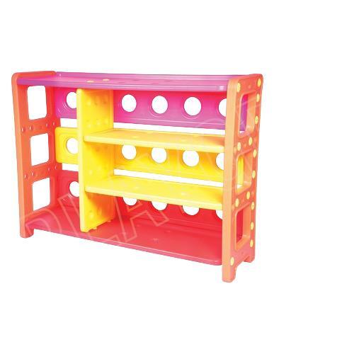 HIGH QUALITY INDOOR PLASTIC TOYS ORGANISER SHELF