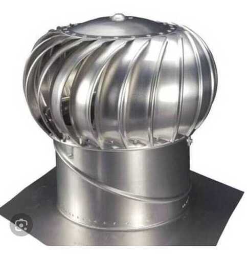 Silver Stainless Steel Material Roof Industrial Air Ventilators