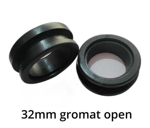 Rubber Black 32 Mm Open Grommet For Agrictural