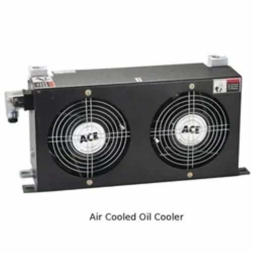 Floor Mounted High Efficiency Electrical Air Cooled Oil Cooler for Industrial