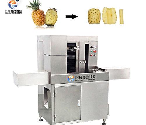 Commercial Fully Automatic Pineapple Peeler, Core Removing And Split Machine