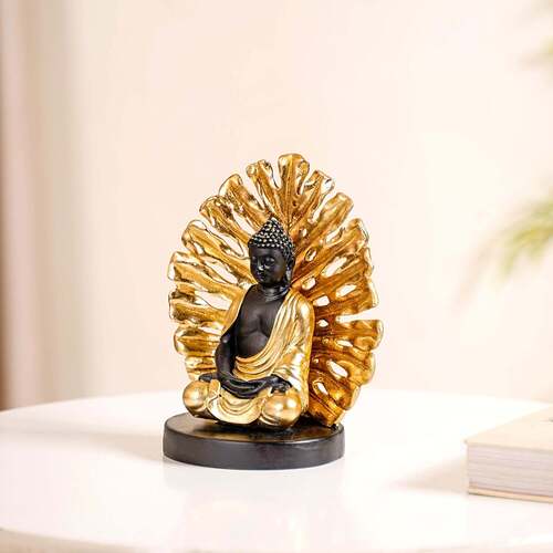 Handmade Lord Buddha Statue For Home Office Decor, Wall Shelf Table Desktop Etc.