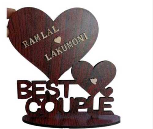 Heart Design Best Couple Frame For Home Decoration