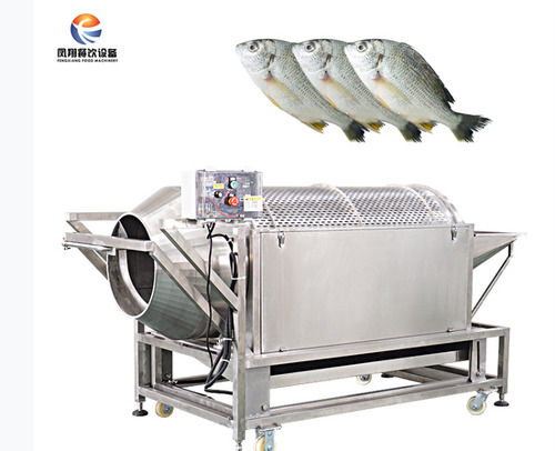 Industrial Fish Cleaning and Descaling Machine