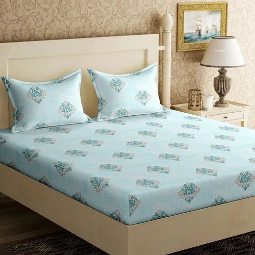 Personalized Bedsheets With Two Pillow Cover