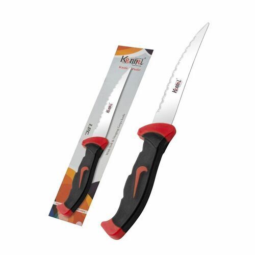 Stainless Steel Plastic Handle Kitchen Knife, For Home