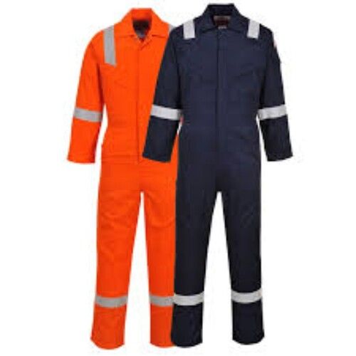 Multi Color Plain Pattern Full Sleeves Anti Static Coverall