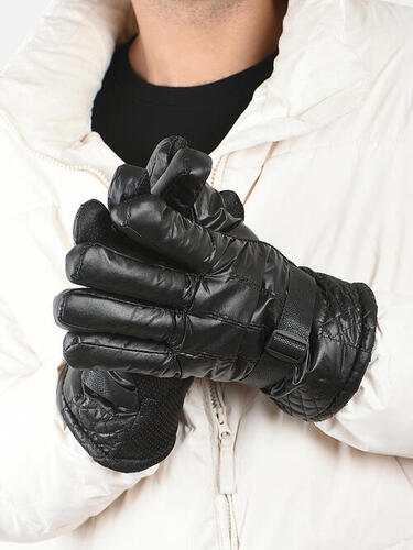 Black Hand Gloves For Winters