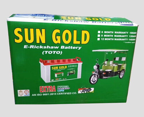 Flame Resistance E-Rickshaw Battery