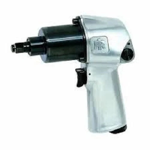 Pneumatic Impact Wrench - 1/2 Inch Drive, Durable Silver Design | Very Good Quality for Industrial Use