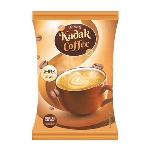 Atlantis 3 in 1 Kadak Coffee Premix Powder 1kg Pack for Vending Machines