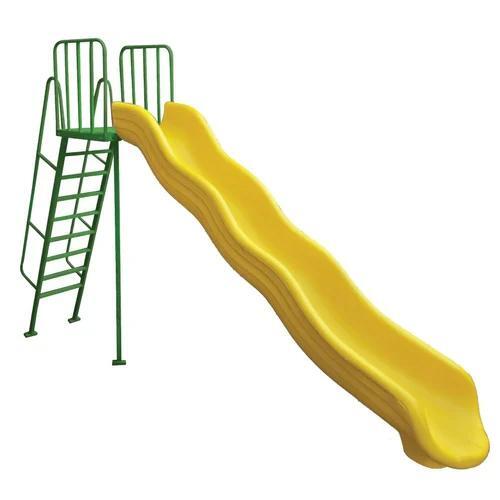 Outdoor 10 Ft. Roto Straight Metal Slide