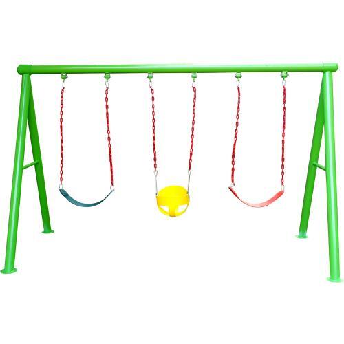 Outdoor Triple Swing Set (3 Seater)