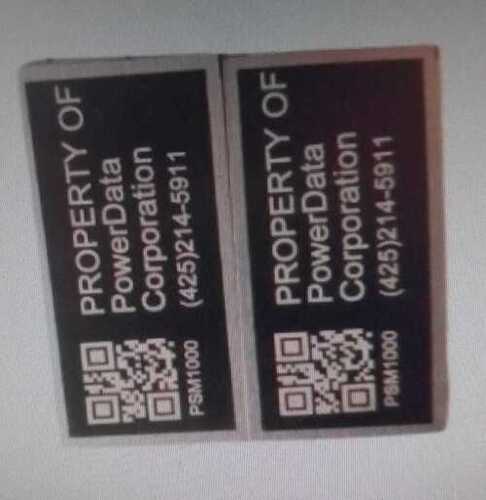 Qr Code Cable Tag