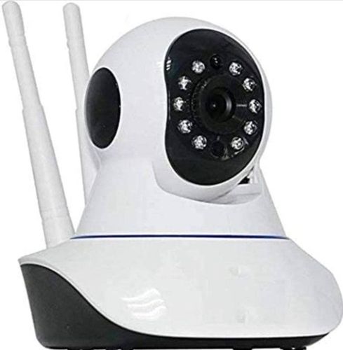 Wireless CCTV Camera - New Electric Dome and Bullet Camera | White Plastic, Ideal for Safety in Stations, Schools, Restaurants, Hospitals, Colleges, and Banks