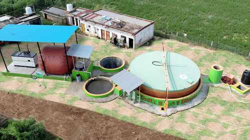 Low Maintenance Cost Ecohouse Commercial Biogas Plant