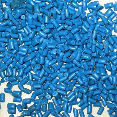 Recycled Blue Plastic Granules - Industrial Grade PET Material , Eco Friendly and High Performance