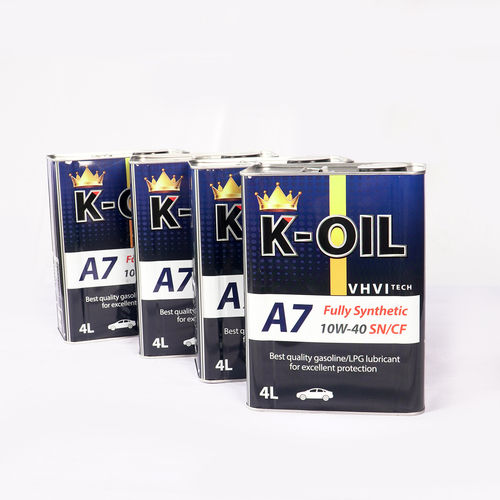 K-Oil A7 10 W40/10 W50 SN Engine Oil For Gasoline Engine