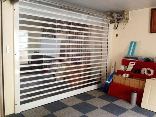 Sturdy Construction Vertical Polycarbonate Rolling Shutter