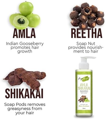 Amla Shikakai Shampoo For Nourishing Hair