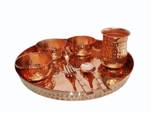 Copper Dinner Set 