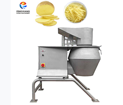 Industrial Stainless Steel FC 982 Potato Wiping And Slicing Machine