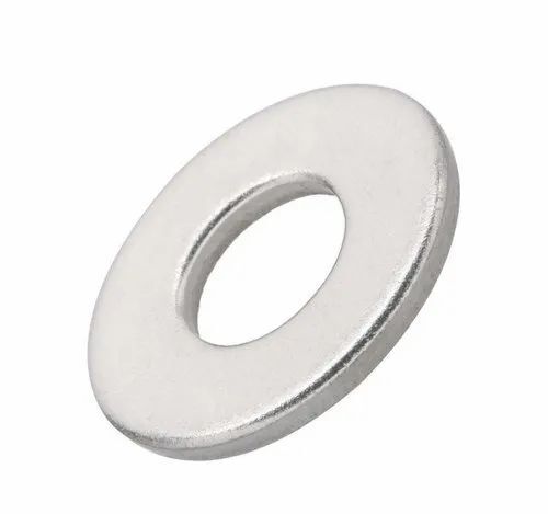 Mild Steel Plain Round Shape Polished Surface Washer