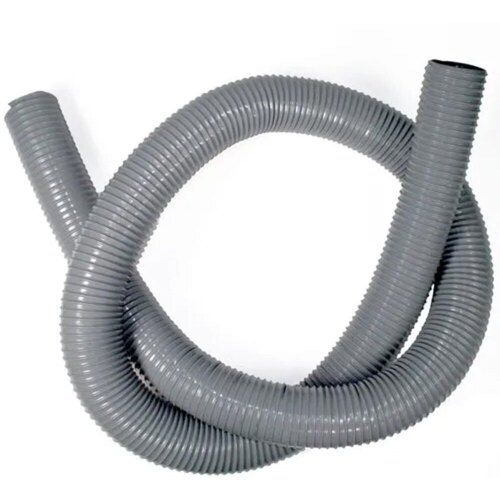 Round Shape Industrial PVC Grey Duct Hose