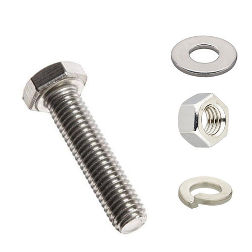 Stainless Steel Carriage Bolt With Nut And Washer