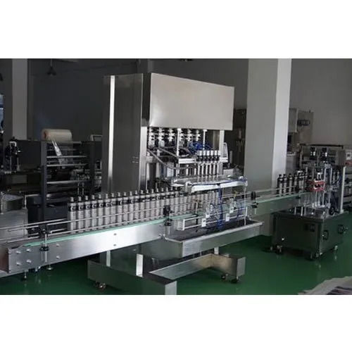 Floor Mounted Heavy-Duty High Efficiency Electrical Automatic Servo Liquid Filling Machine