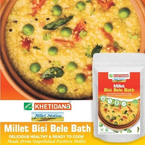 Delicious Healthy And Ready to Cook Millet Bisibele Bhath Khichdi
