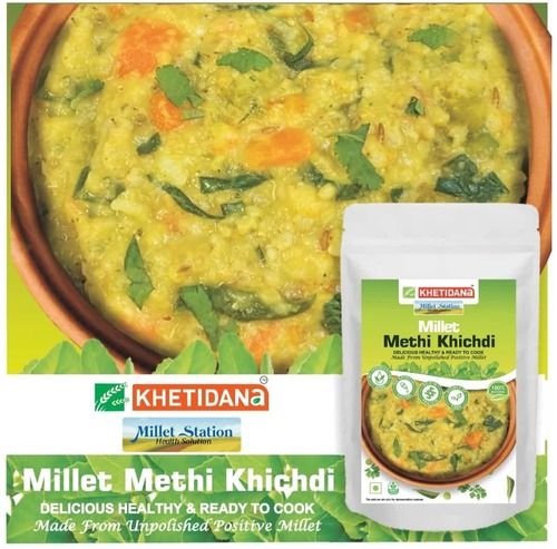 Delicious Healthy And Ready to Cook Millet Methi Khichdi