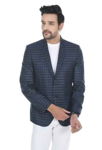 Mens Checks Blazer