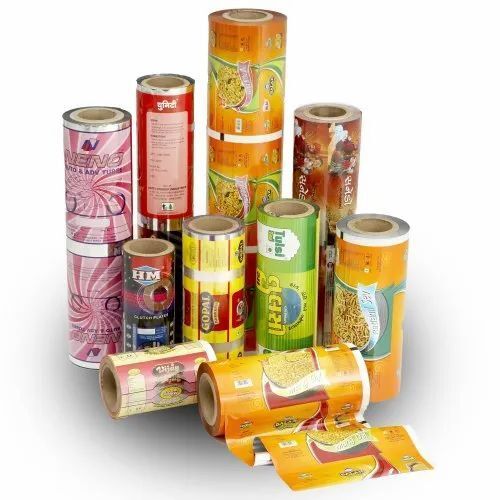 Plastic Printed Laminated Roll For Packaging