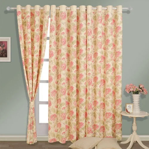 Premium Design Machine Wash Printed Curtains