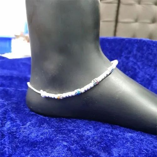 silver anklet 