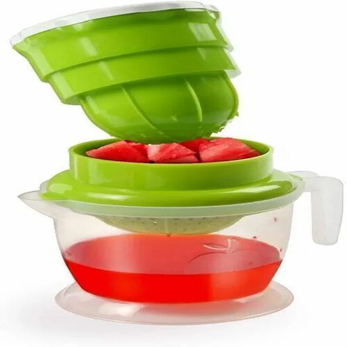 Light Weighed Portable Crack Resistant Plastic Non-Electric Manually Operated Domestic Juicer