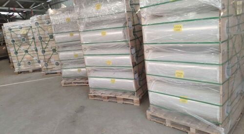 Reusable White Rolled Polyester Film Scrap