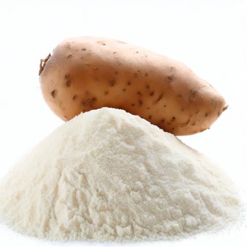 White Fine Grounded Potato Powder