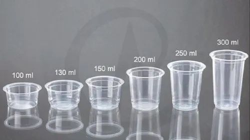 Transparent PP Plastic Cup For Tea, Water