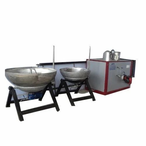 Floor Mounted Heavy-Duty High Efficiency Electrical Semi-Automatic Khoya Making Machine