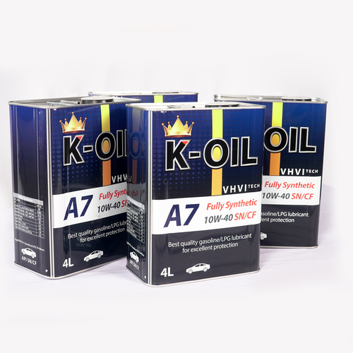 A7 Fully Sythetic Engine Oil 10w-40 Sn/cf Brand K-oil