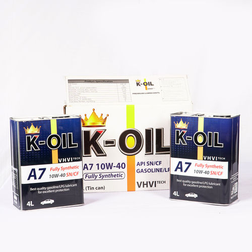 K-OIL A7 Fully Synthetic Engine Oil For Gasoline Engines