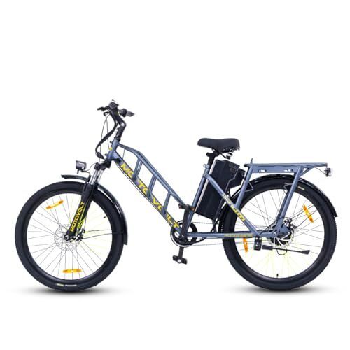 Plastic Motovolt Hum Black Electric Bicycle