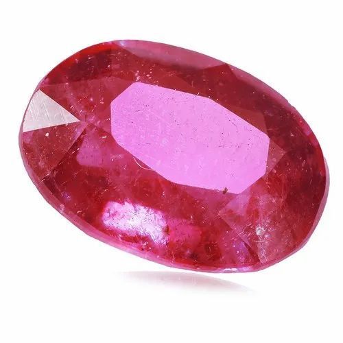 Light Weighted A Grade Scratch Resistant Polished Finished Natural Ruby Gemstone