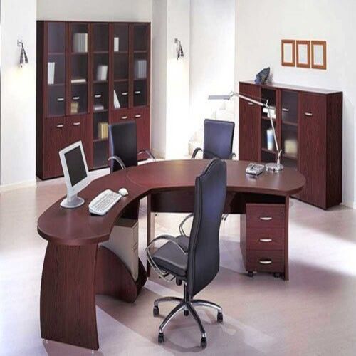 Solid Wooden Office Furniture - Modular Design, Durable Solid Wood , Easy To Clean, Eco-Friendly, Modern Indian Style Conference Chairs