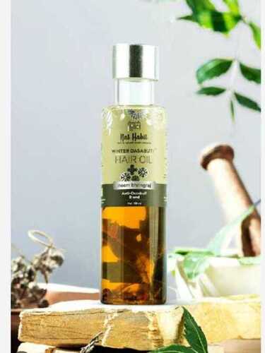  Yellowish Greenish Liquid Anti Dandruff Hair Oil