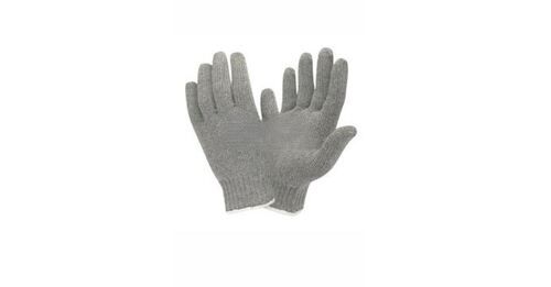 Skin Friendly Gray Cotton Gloves